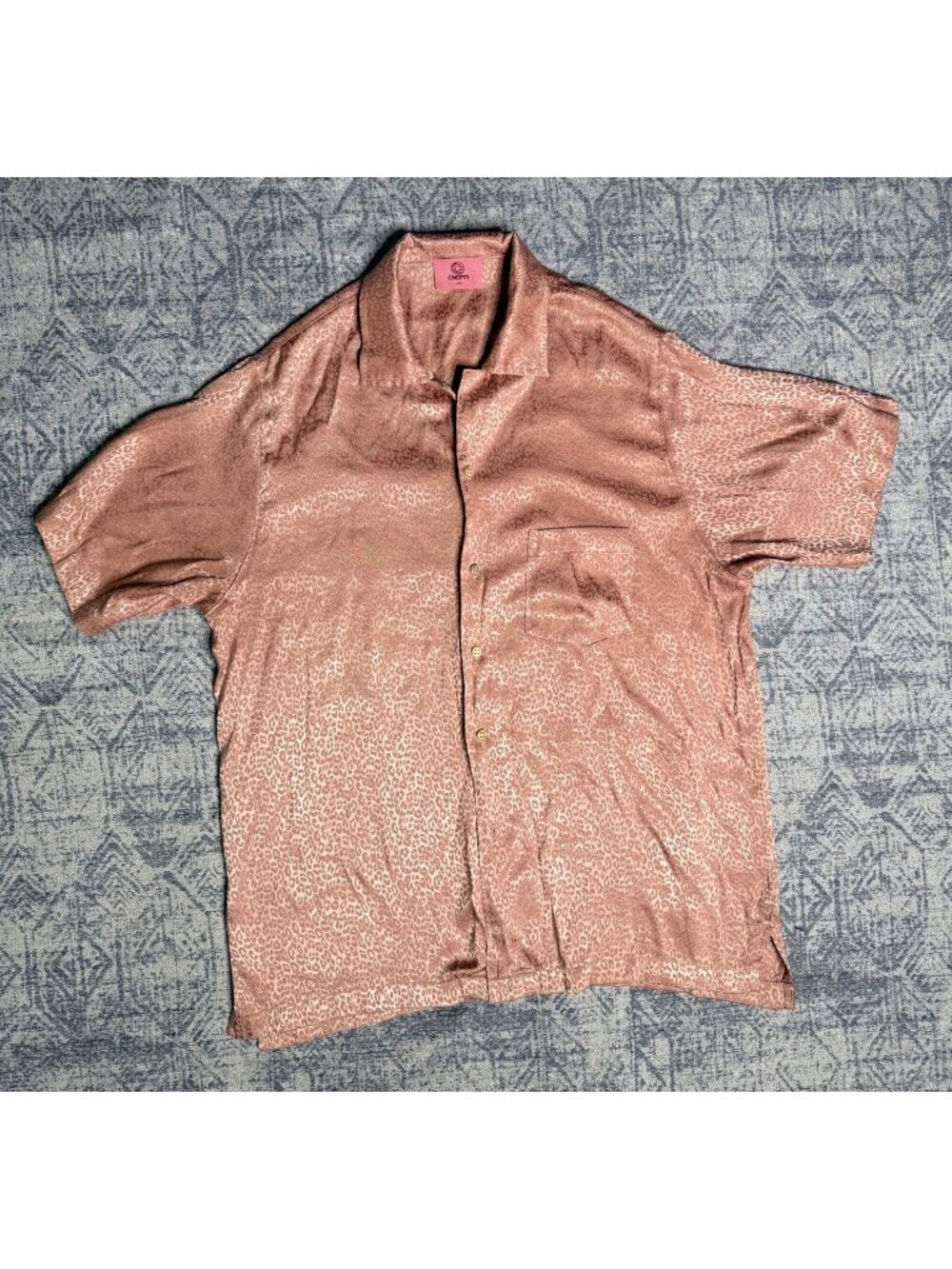 Cncpts Print Button Up Shirt luxury streetwear